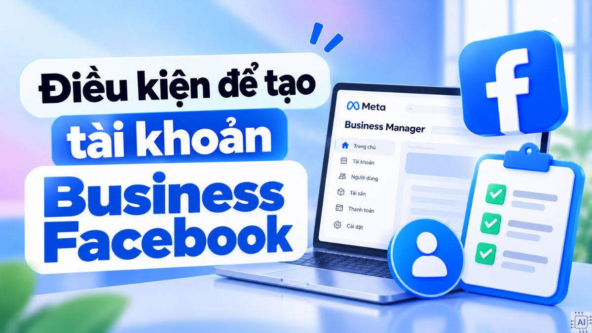 Điều kiện để tạo tài khoản Business Facebook