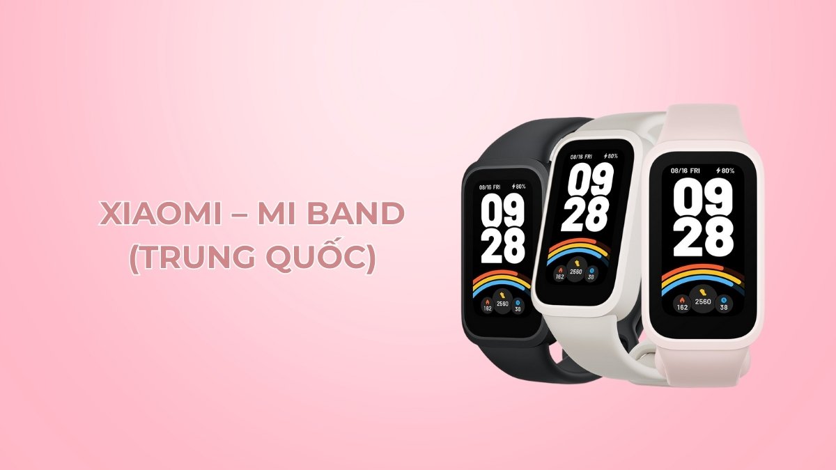 hãng đồng hồ điện tử - mi band