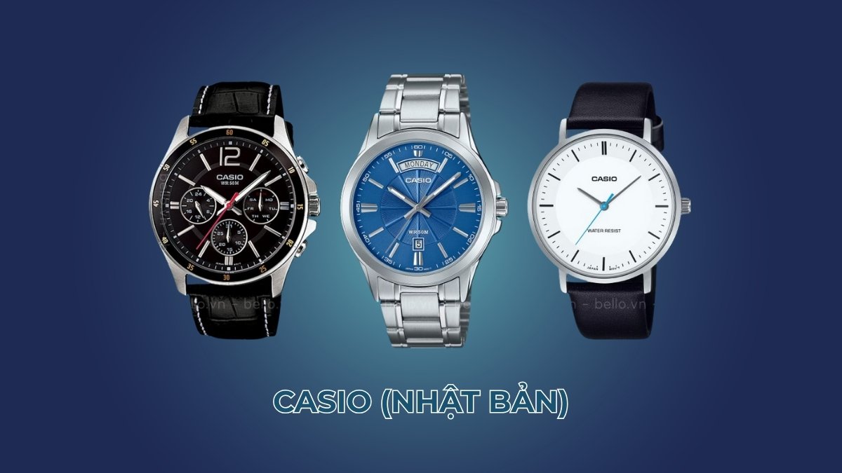hãng đồng hồ điện tử - cassio
