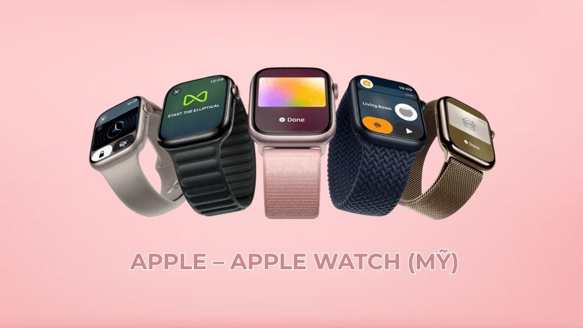 hãng đồng hồ điện tử - apple watch