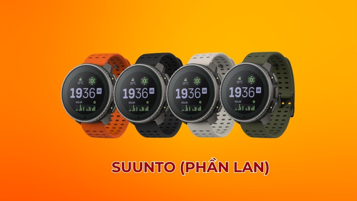 hãng đồng hồ điện tử - suunto