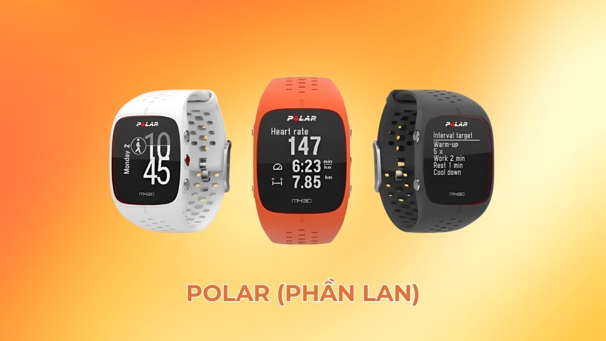 hãng đồng hồ điện tử - polar