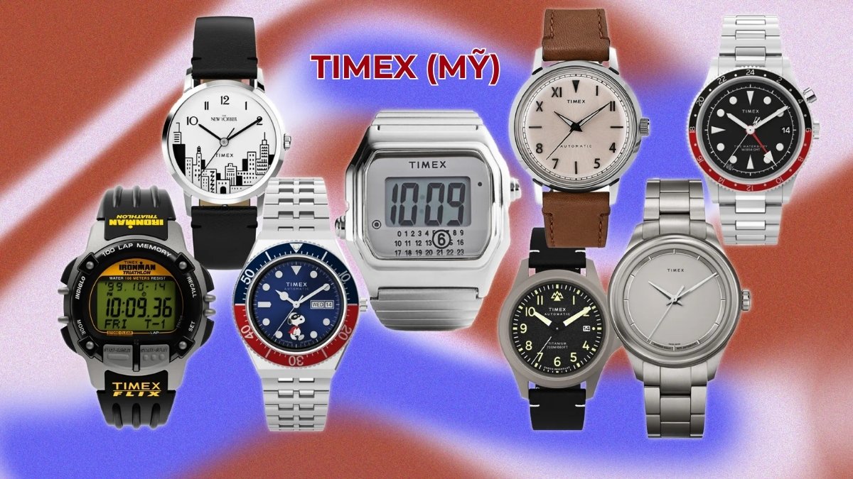 hãng đồng hồ điện tử - timex