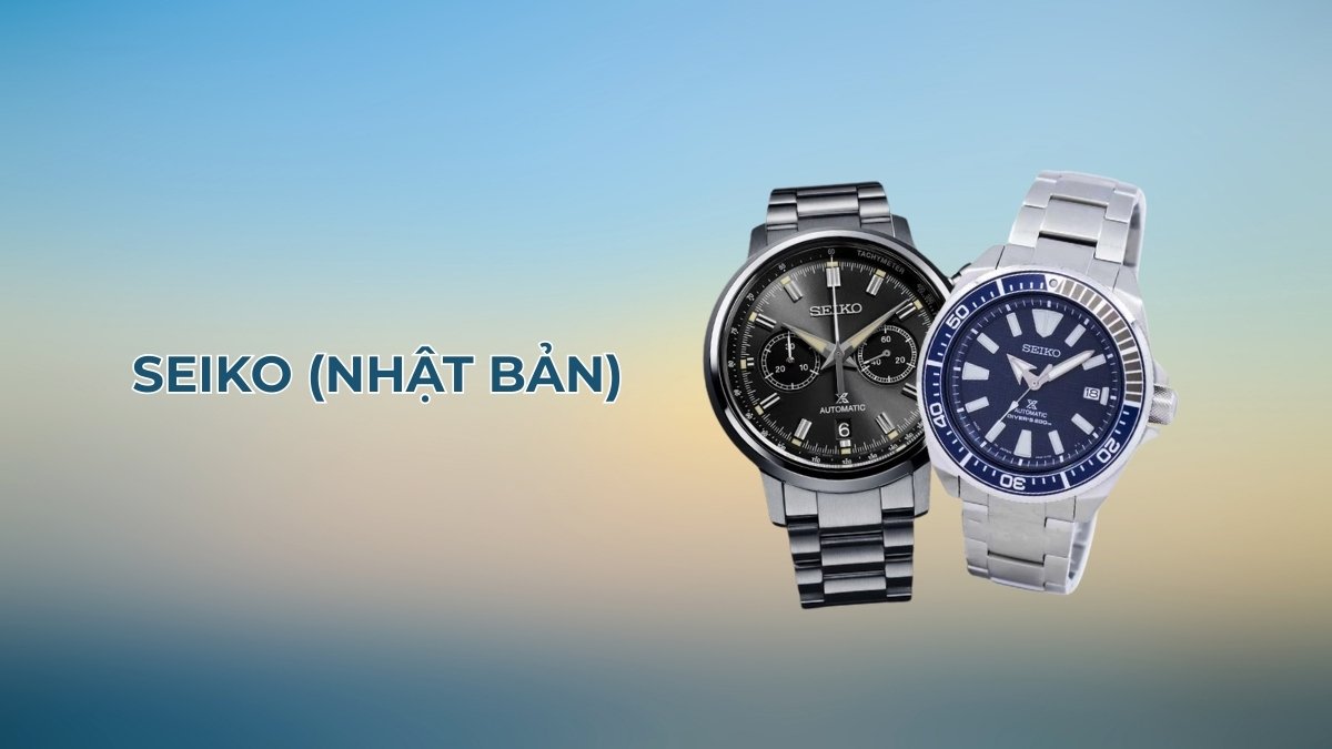 hãng đồng hồ điện tử - seiko