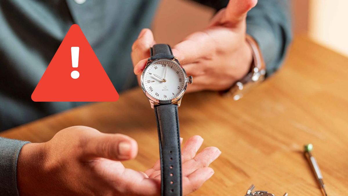 Cách nhận biết đồng hồ sắp hết pin