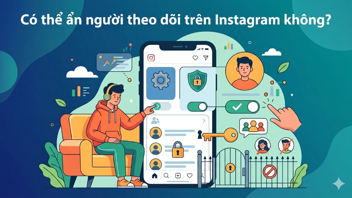 Có thể ẩn người theo dõi trên Instagram không?