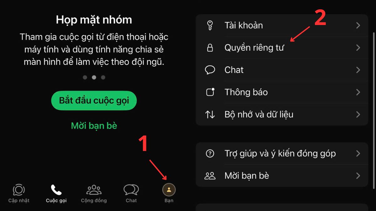 Có thể chặn ai đó trên WhatsApp không? trên điện thoại cách 2 - bước 1