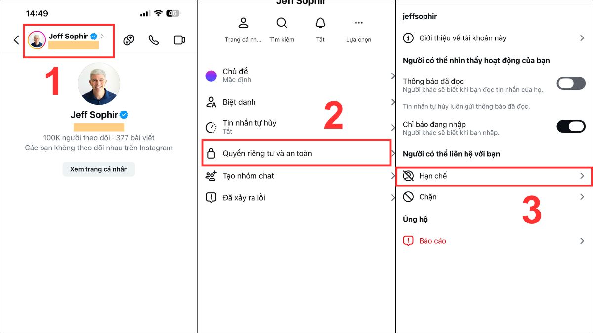 Cách ẩn tin nhắn ở Instagram bằng yêu cầu tin nhắn (Message Requests)
