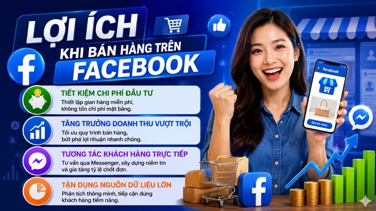 Lợi ích khi bán hàng trên Facebook