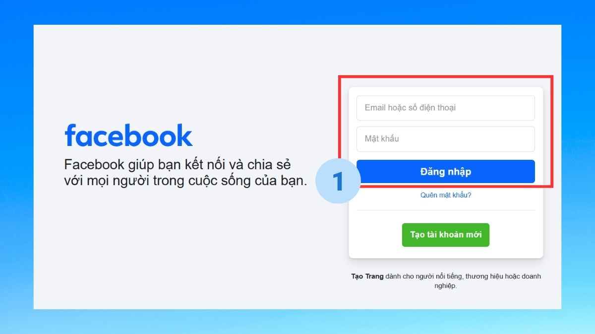 Hướng dẫn cách xem gợi ý kết bạn trên Facebook trên máy tính - bước 1