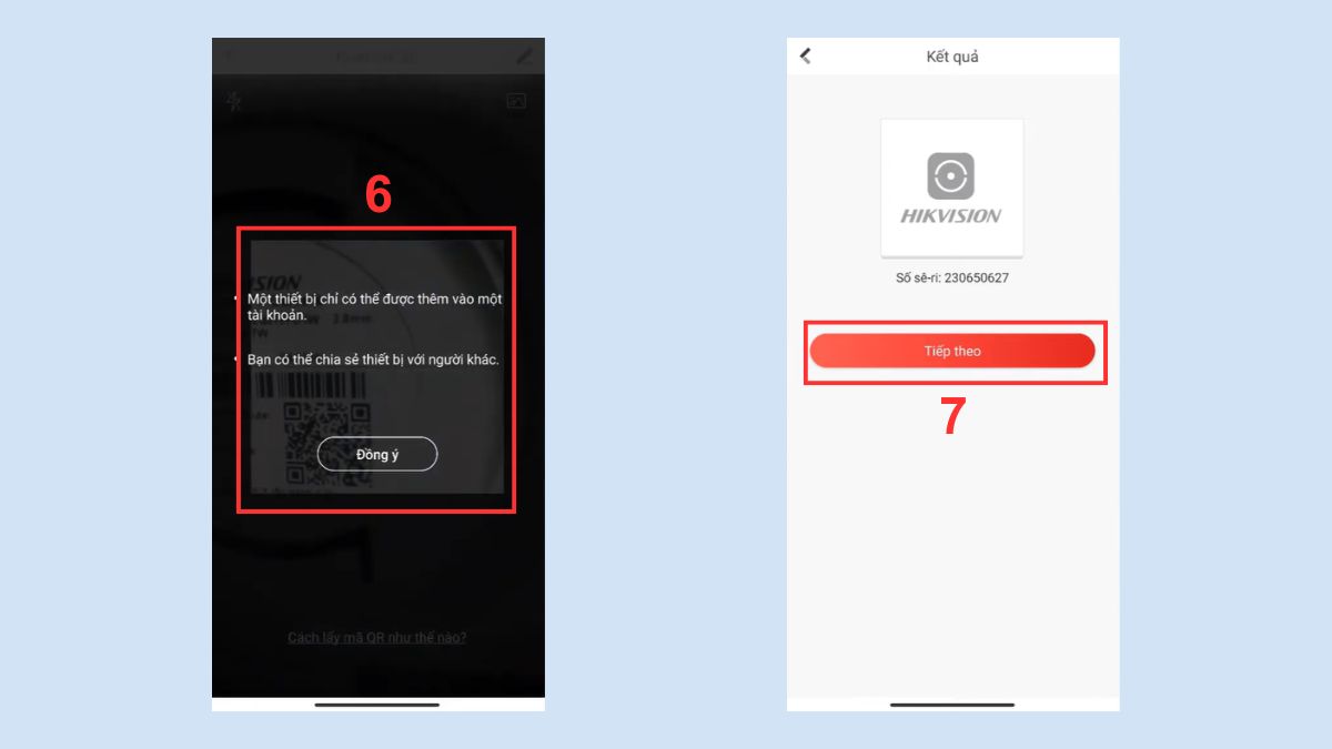 Cài đặt camera Hikvision trên điện thoại OPPO - bước 3