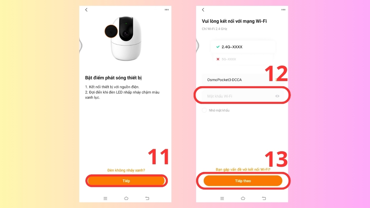 Cách cài đặt camera IMOU trên điện thoại - bước 4