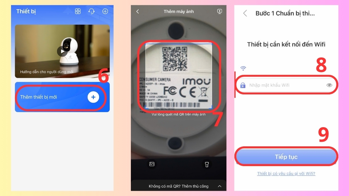 Cách cài đặt camera Yoosee trên điện thoại - bước 2