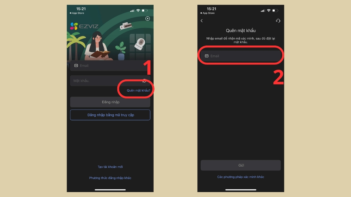 Cách xử lý lỗi khi cài đặt camera trên điện thoại - đăng nhập tài khoản bị lỗi