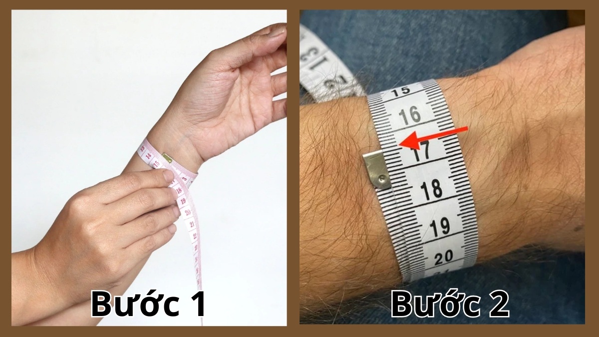 Cách đo kích cỡ cổ tay để cắt dây đồng hồ 