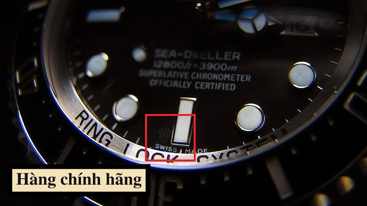 Hướng dẫn các cách check đồng hồ Rolex chính hãng - biểu tượng vương miện