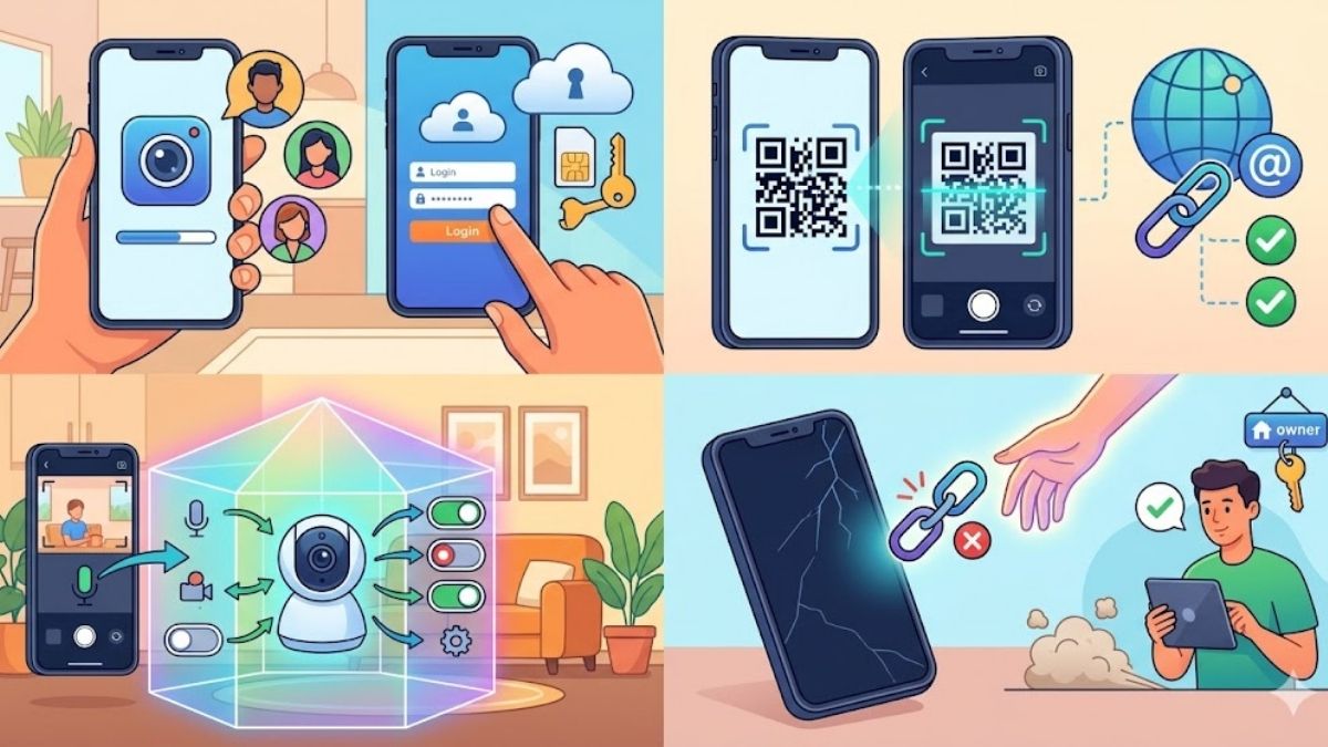 Lưu ý khi chia sẻ camera giám sát cho nhiều người