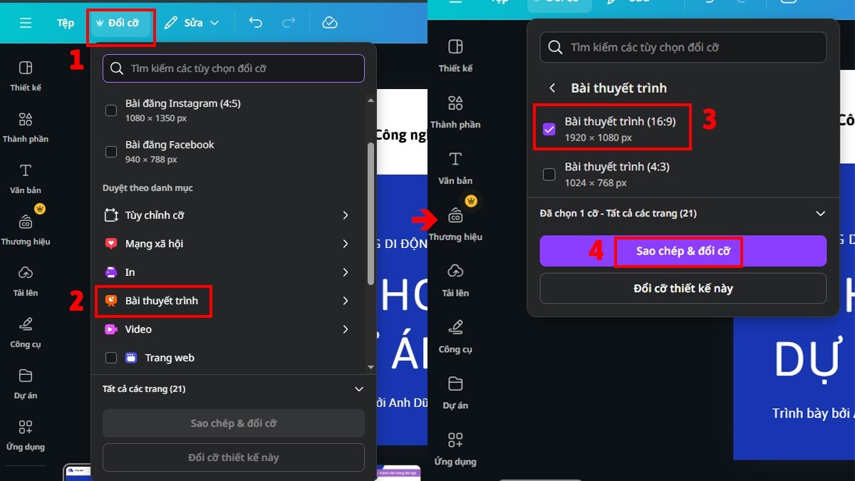Cách khắc phục lỗi khi chuyển Canva sang PowerPoint - lỗi định dạng