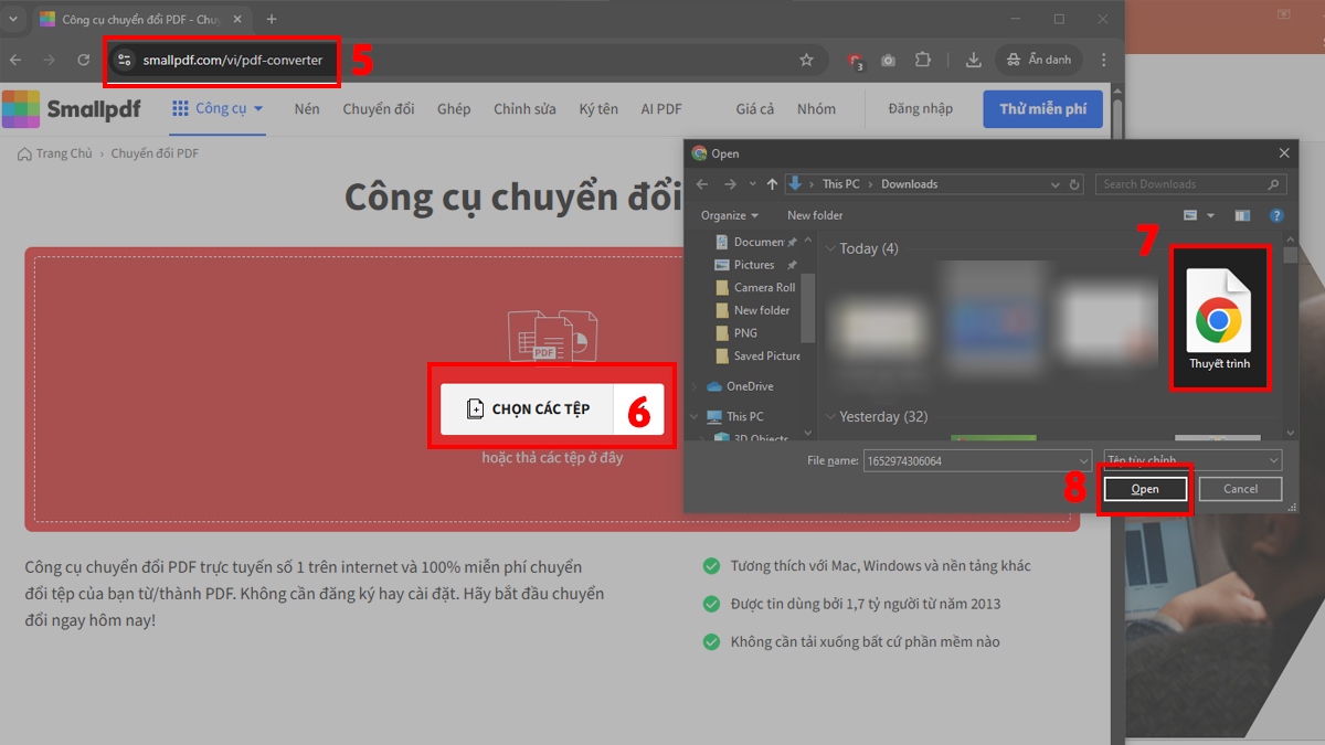 Cách chuyển Canva sang PowerPoint bằng định d2ng trung gian - ước 1