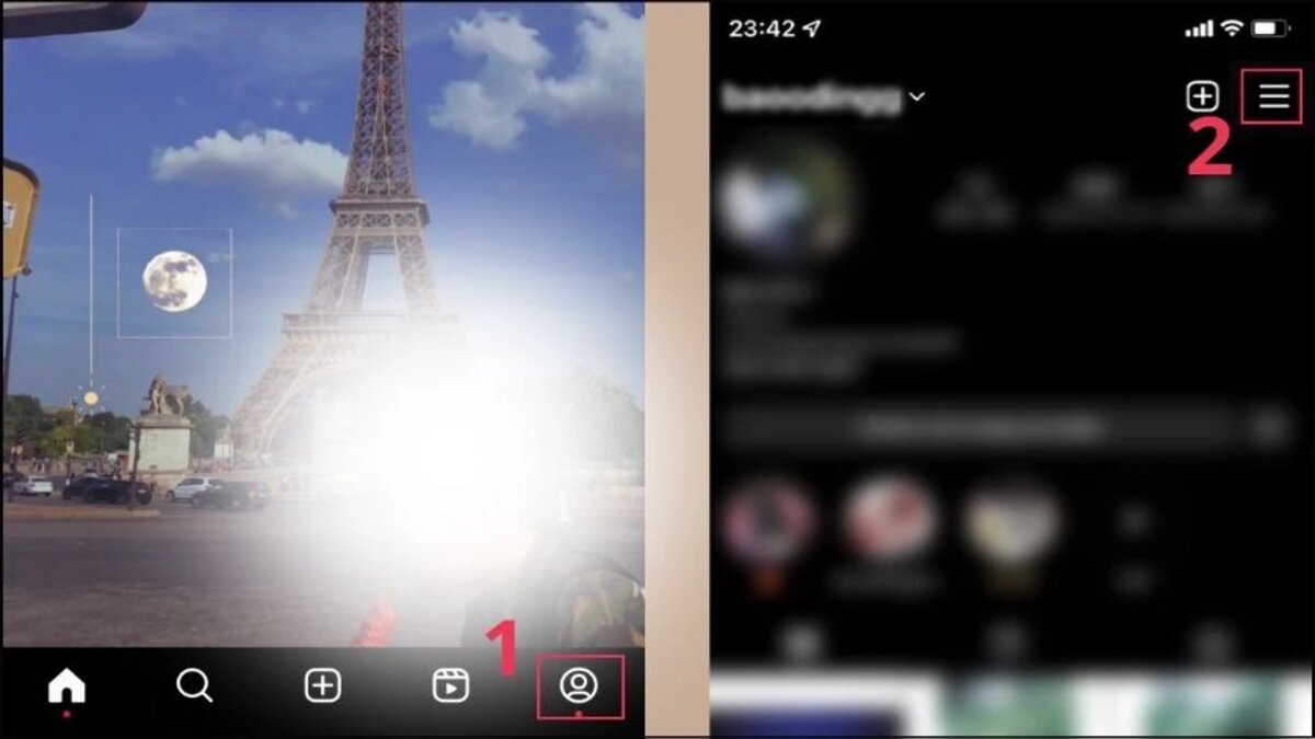 Cách chuyển tài khoản doanh nghiệp thành cá nhân Instagram từng bước - bước 1