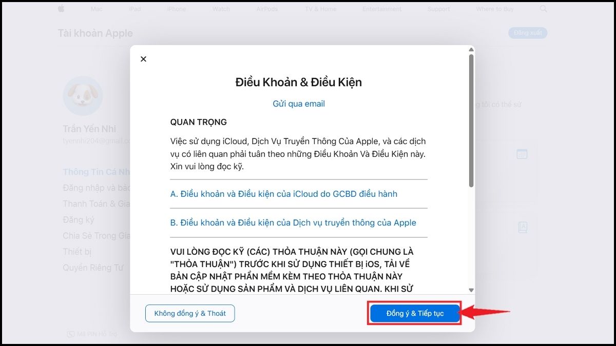 Cách chuyển vùng App Store sang Singapore bằng máy tính - bước 4