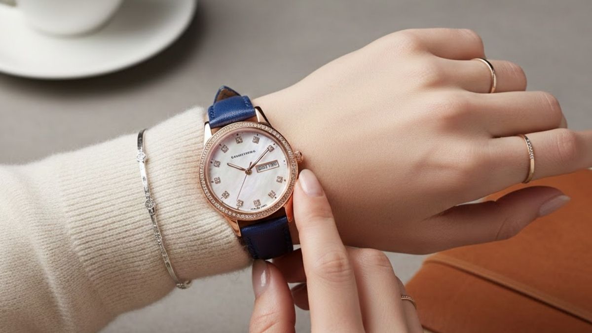 Cách đeo đồng hồ nữ đẹp đúng chuẩn - chọn tay đeo phù hợp