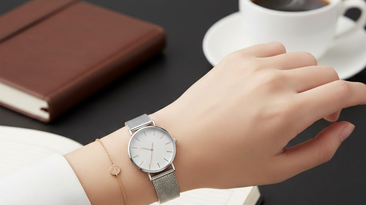 Cách đeo đồng hồ nữ đẹp đúng chuẩn - vị trí đeo đồng hồ