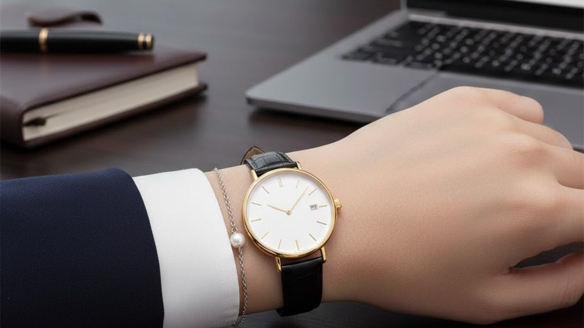 Cách đeo đồng hồ nữ phù hợp với phong cách công sở