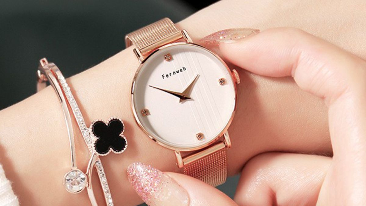 Cách đeo đồng hồ phù hợp với dây lưới