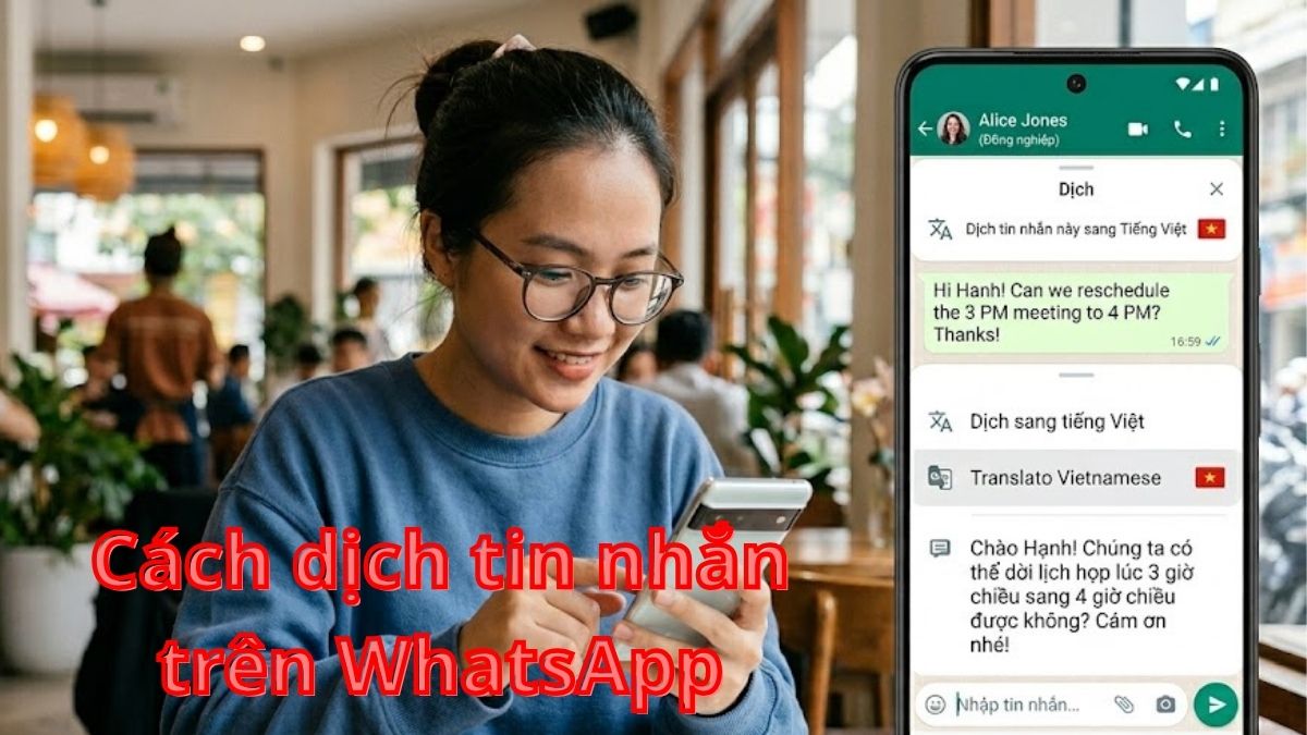 Hướng dẫn cách dịch tin nhắn trên WhatsApp chi tiết