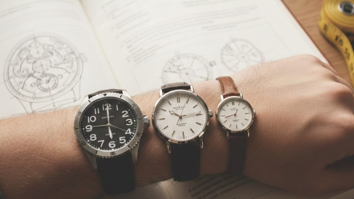 Kinh nghiệm chọn kích thước mặt đồng hồ thích hợp