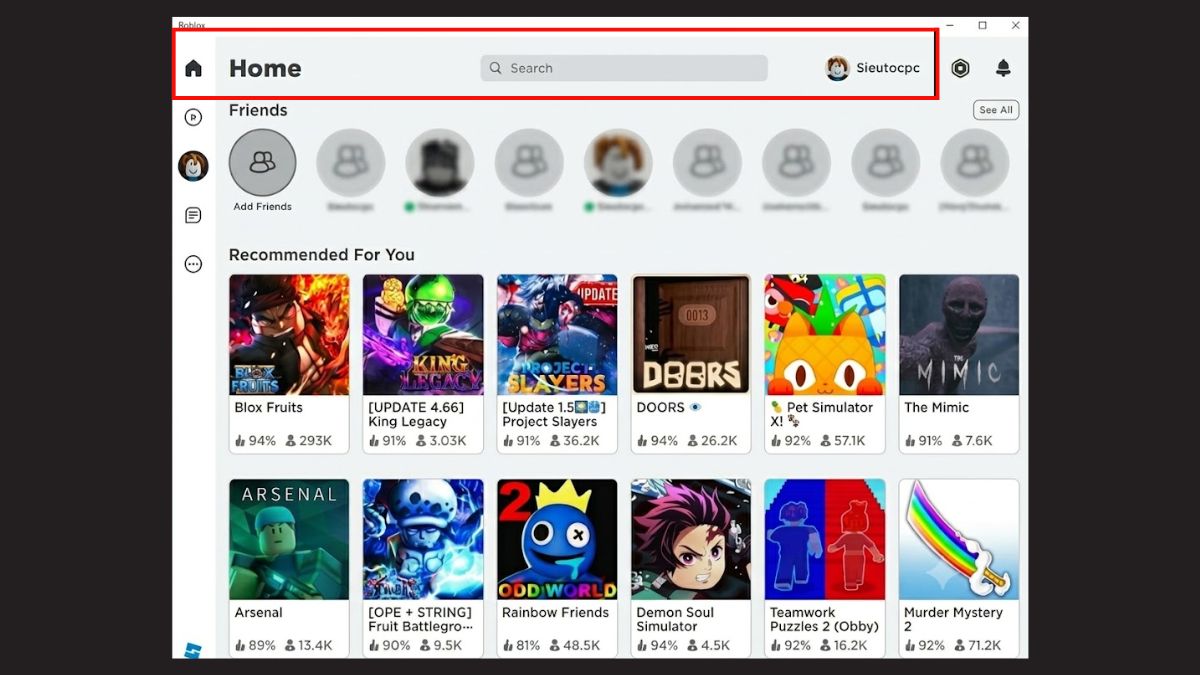 Hướng dẫn bảo mật tài khoản Roblox sau khi đổi - bước 1