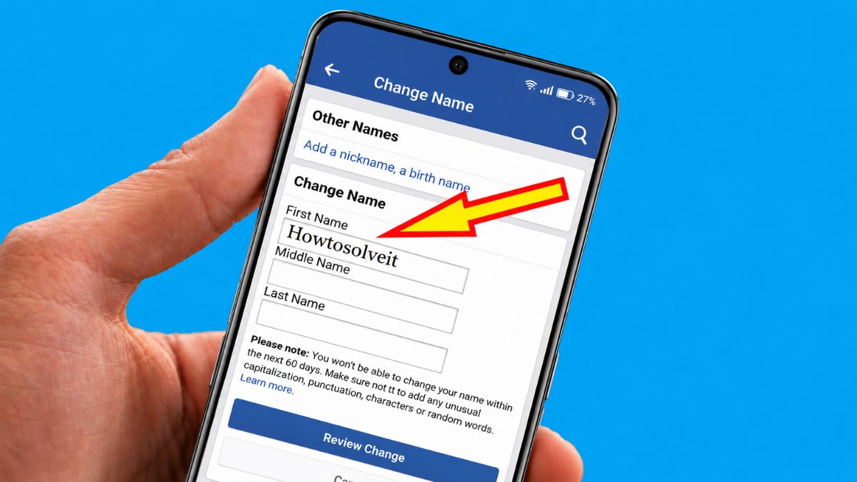 Điều kiện để đổi tên Facebook trên điện thoại Oppo