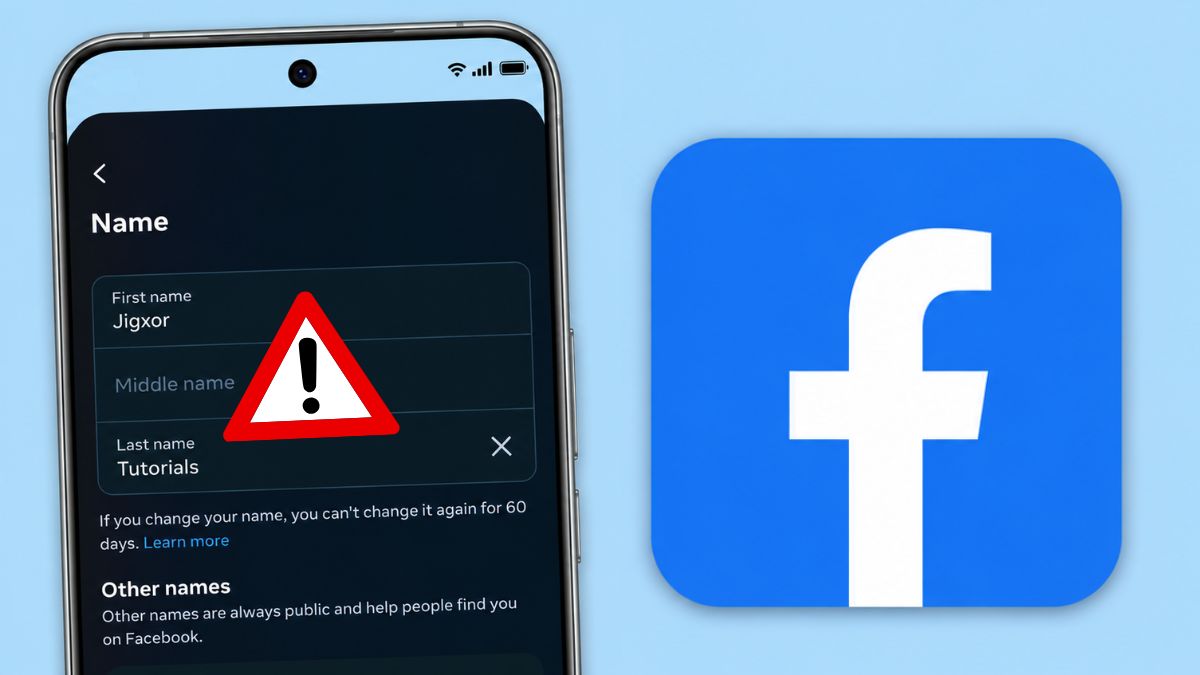 Có thể đổi tên Facebook khi chưa đủ 60 ngày trên Oppo?