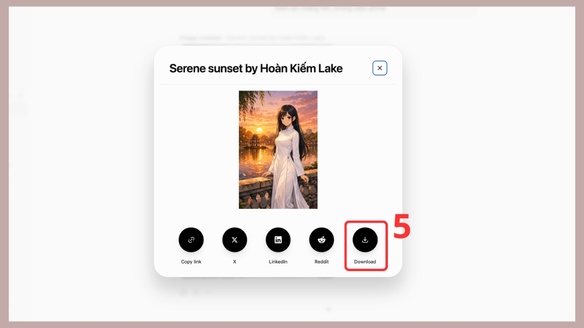 Cách dùng ChatGPT tạo hình ảnhvideo - bước 3