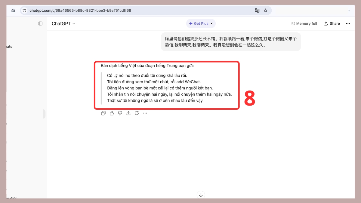 Cách dùng ChatGPT để dịch giọng nói và phiên dịch trực tiếp - bước 3.2