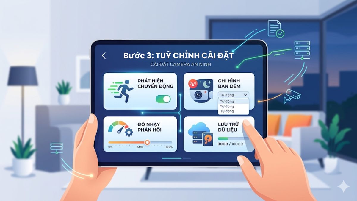 Cách lắp camera an ninh gia đình cho từng không gian ngoài trời - bước 3