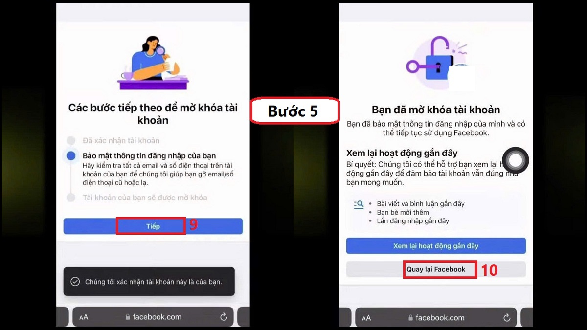 Cách kháng cáo khi tài khoản không thực sự vi phạm - bước 5