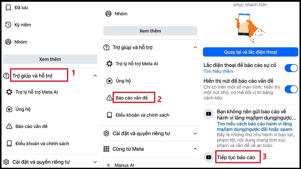 Cách khắc phục lỗi vi phạm tiêu chuẩn cộng đồng Facebook cho Fanpage - bước 1
