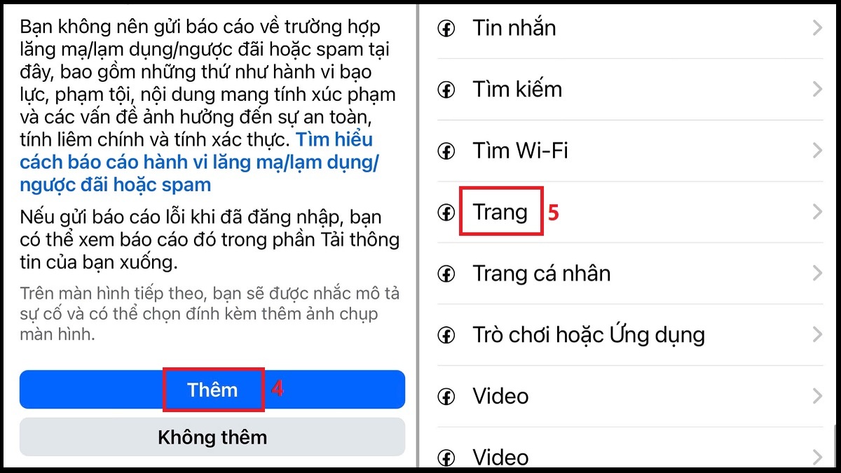 Cách khắc phục lỗi vi phạm tiêu chuẩn cộng đồng Facebook cho Fanpage - bước 2