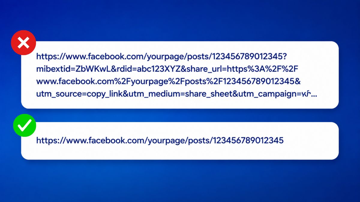 Lưu ý khi chia sẻ link Facebook qua Zalo
