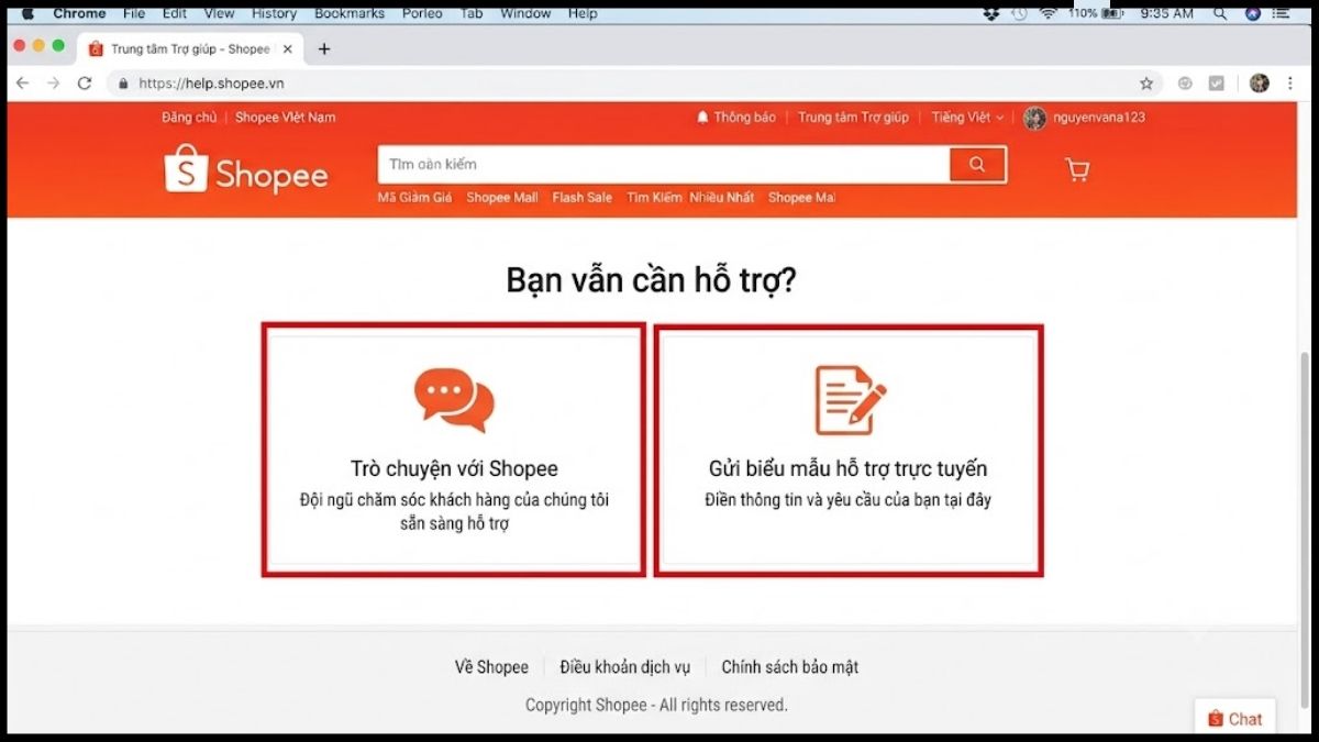 Huỷ đăng ký Shopee VIP trên máy tính - bước 3