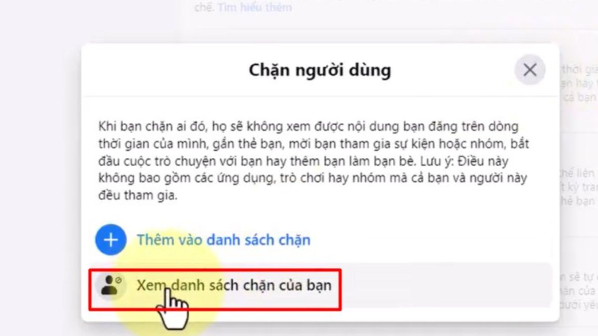 Cách kết bạn lại với người đã chặn trên Facebook ở máy tính - bước 3