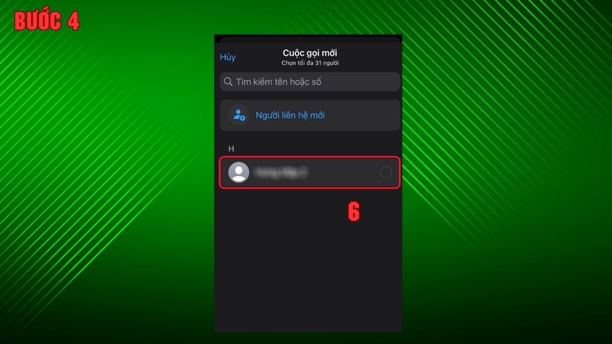 Hướng dẫn cách kết bạn trên WhatsApp qua danh bạ điện thoại - bước 4