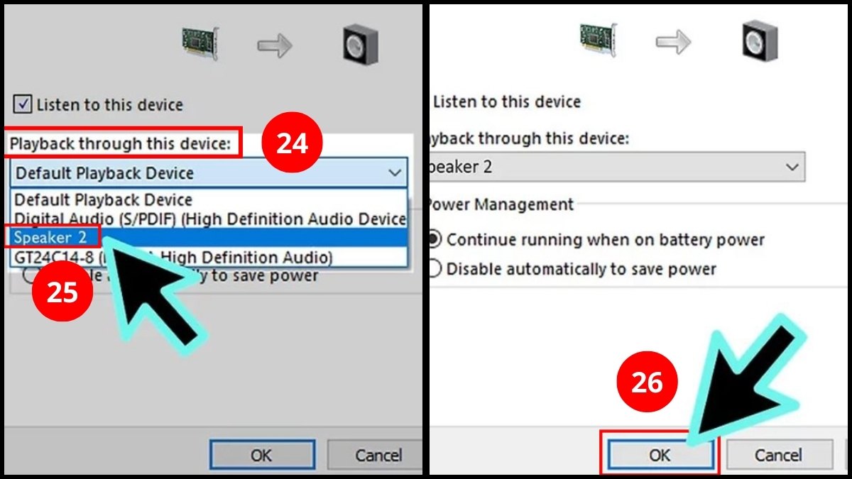 Kết nối 2 loa bluetooth bằng Windows - bước 4.3