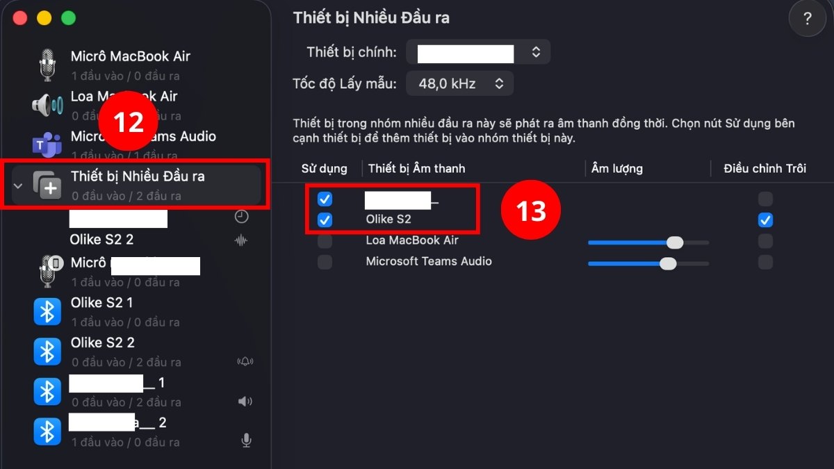 Kết nối 2 loa Bluetooth bằng macOS - bước 2.3