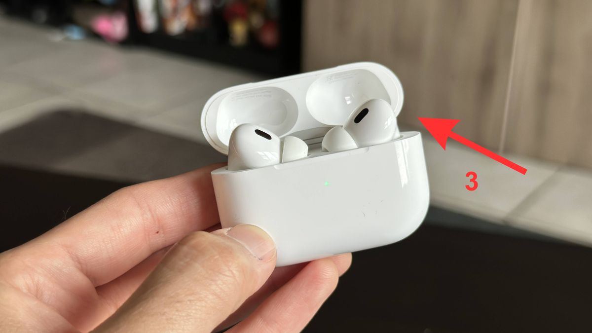 Kết nối AirPods với Apple Vision Pro - bước 2