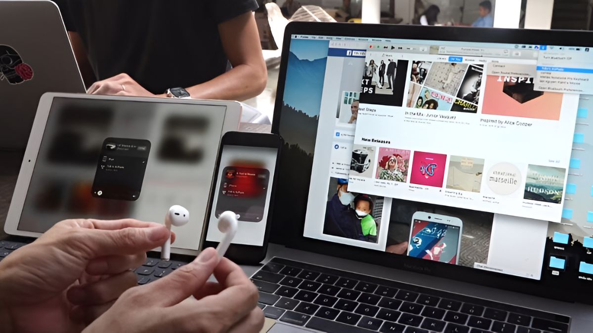 Cách chuyển AirPods giữa các thiết bị tự động