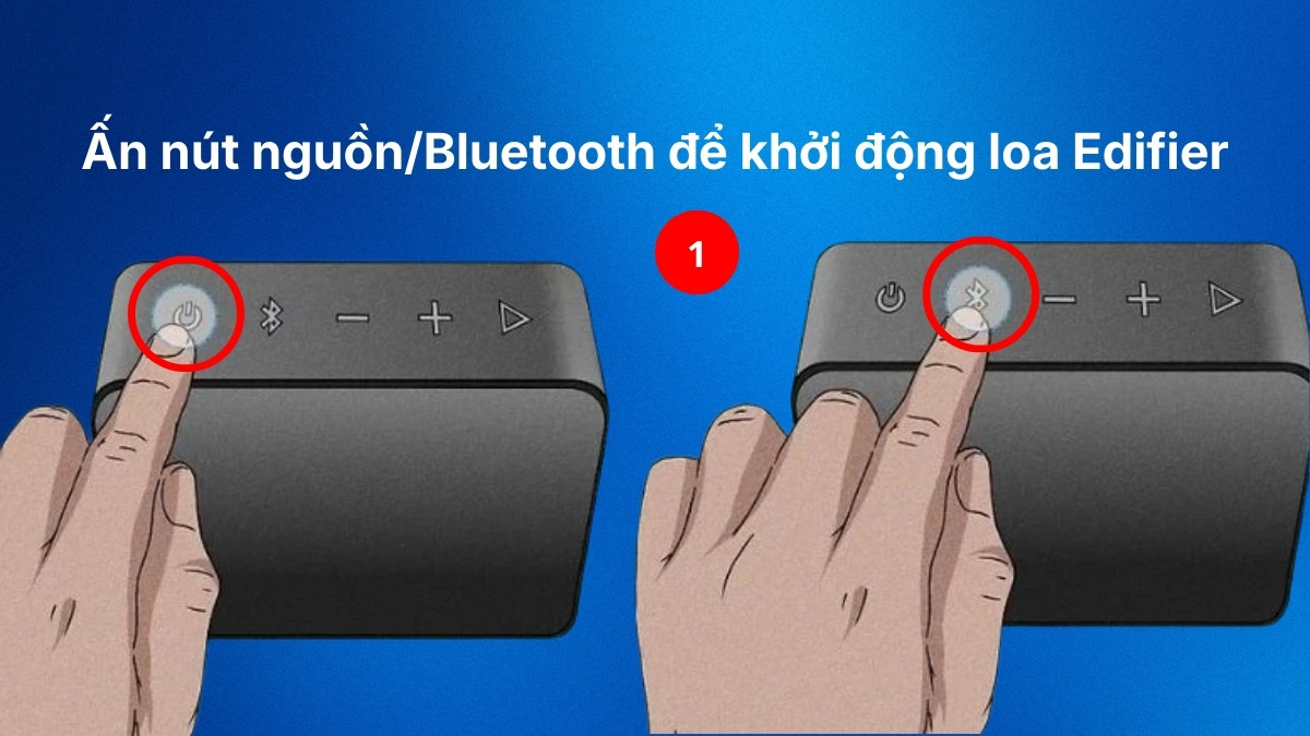 Cách kết nối loa Edifier với máy tính macOS - bước 1