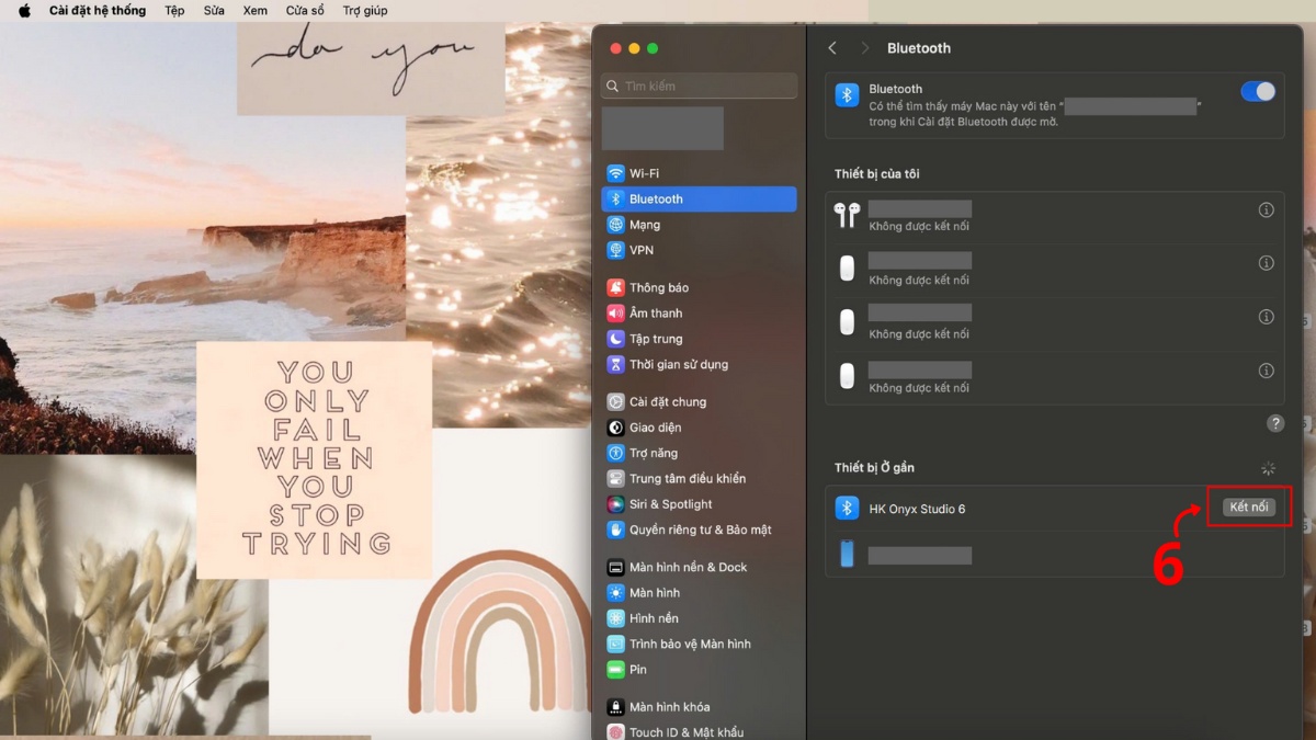 Cách kết nối loa Harman Kardon với máy tính macOS - bước 4